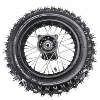 10" Rear Wheel Assembly 12mm Axle 3.0-10 Tire for 50cc 70cc 90cc 110cc Dirt Bike Pit Bike