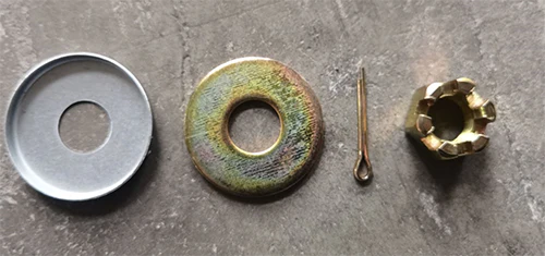 M20 Rear Wheel Castle Nut Set