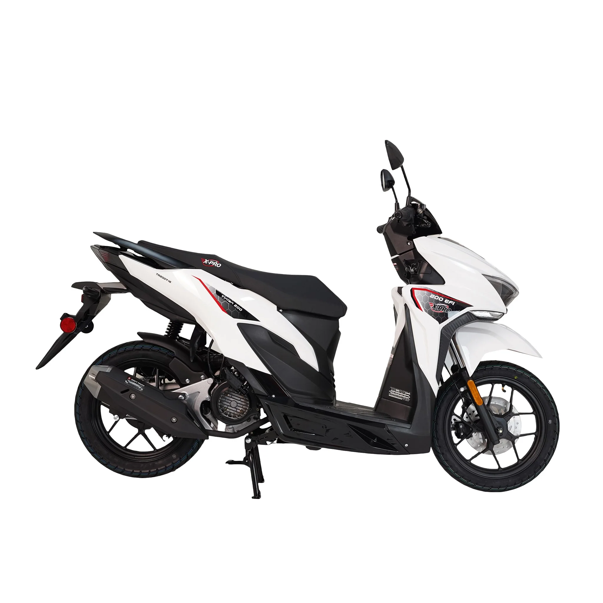Free Shipping! X-PRO Tinian 200 EFI Electronic Fuel Injection Scooter with CVT Transmission, 14" Alloy Wheels, LED Headlights! - Image 16