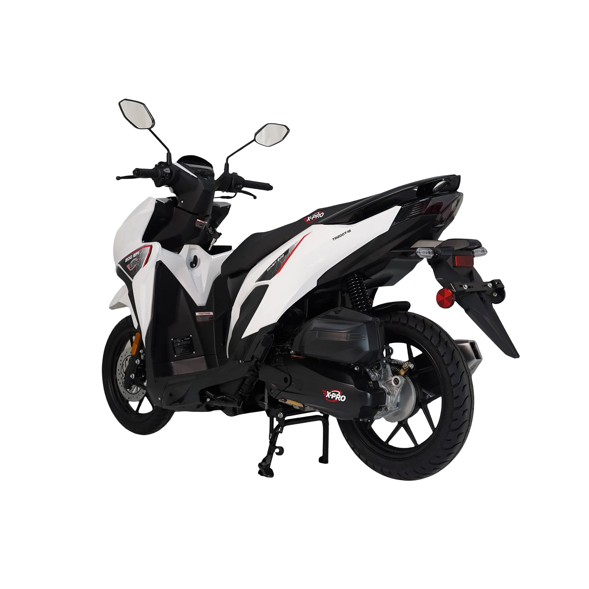 Free Shipping! X-PRO Tinian 200 EFI Electronic Fuel Injection Scooter with CVT Transmission, 14" Alloy Wheels, LED Headlights! - Image 19
