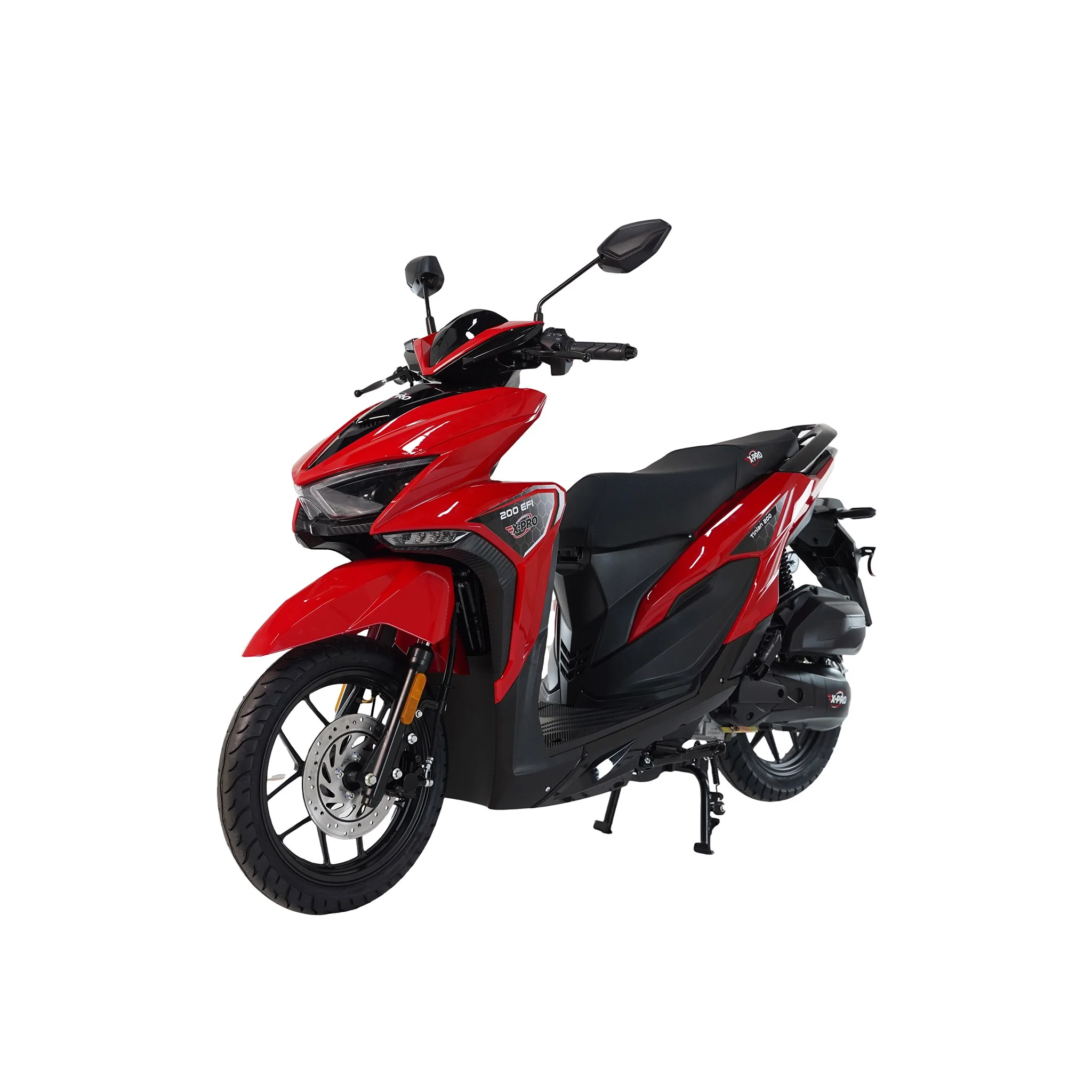 Free Shipping! X-PRO Tinian 200 EFI Electronic Fuel Injection Scooter with CVT Transmission, 14" Alloy Wheels, LED Headlights! - Image 21