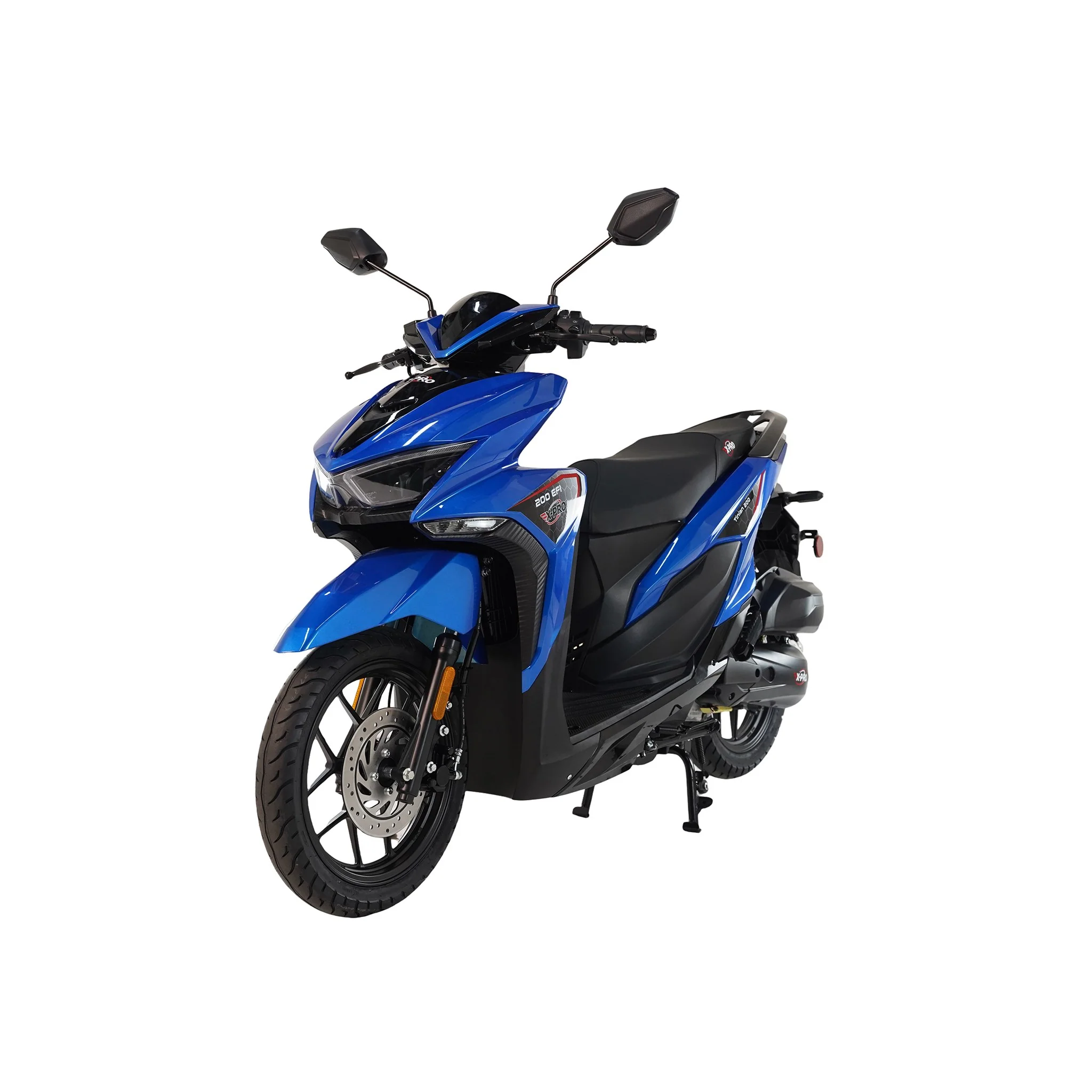 Free Shipping! X-PRO Tinian 200 EFI Electronic Fuel Injection Scooter with CVT Transmission, 14" Alloy Wheels, LED Headlights! - Image 22