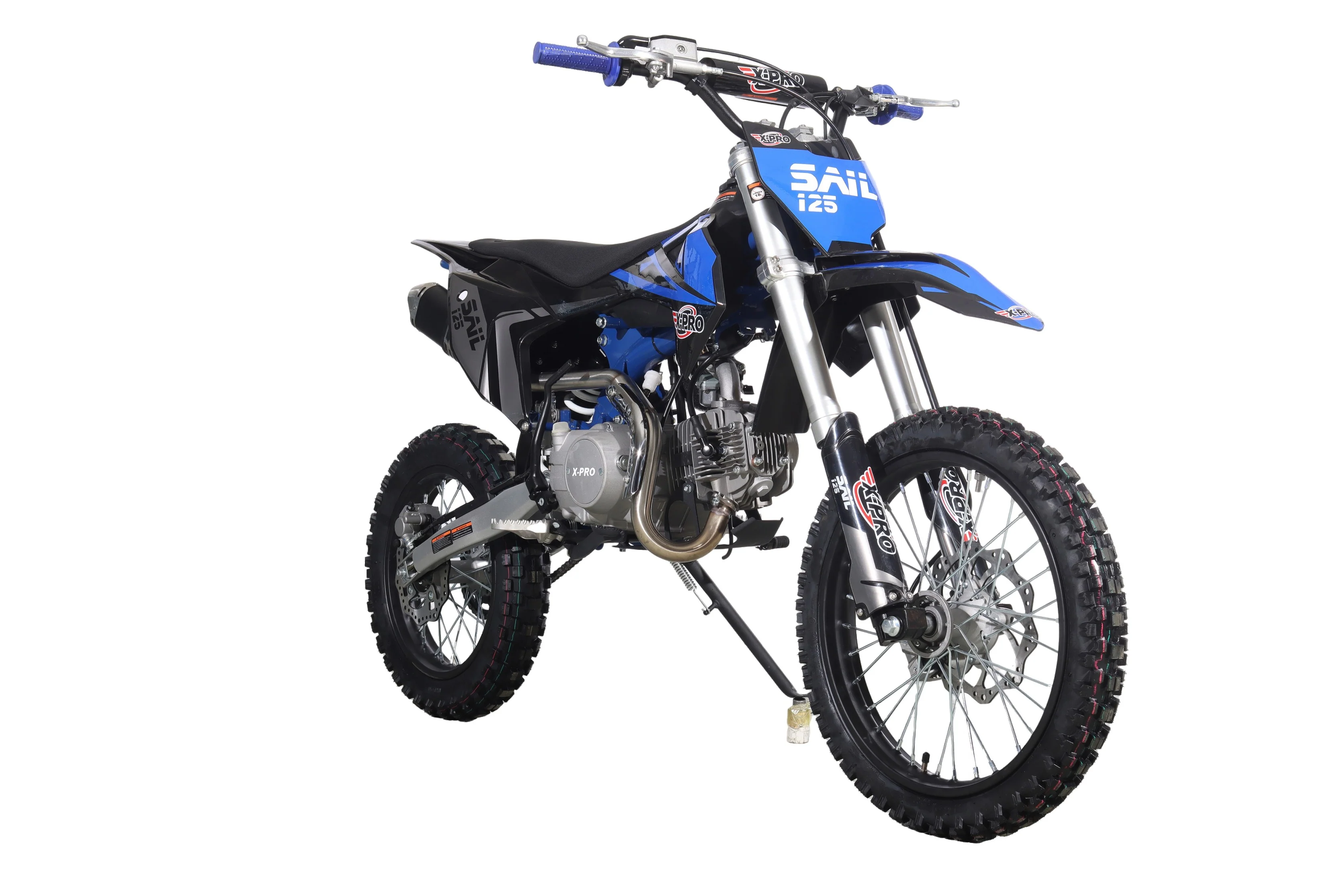 Free Shipping! X-PRO  Sail 125 125cc Dirt Bike with 4-speed Manual Transmission! Kick Start, Big 17in/14in Tires! Zongshen Brand Engine! - Image 11