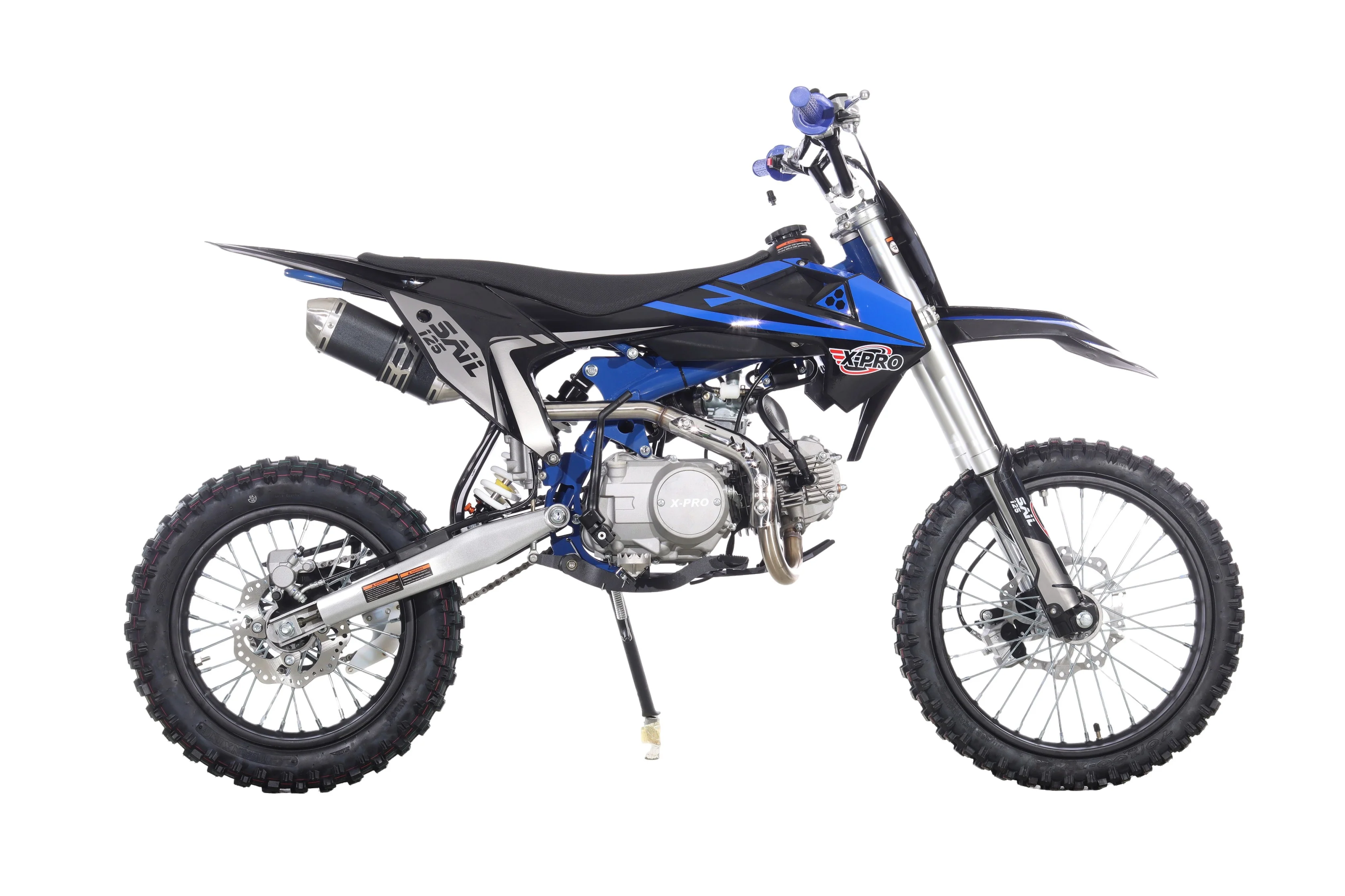 Free Shipping! X-PRO  Sail 125 125cc Dirt Bike with 4-speed Manual Transmission! Kick Start, Big 17in/14in Tires! Zongshen Brand Engine! - Image 12