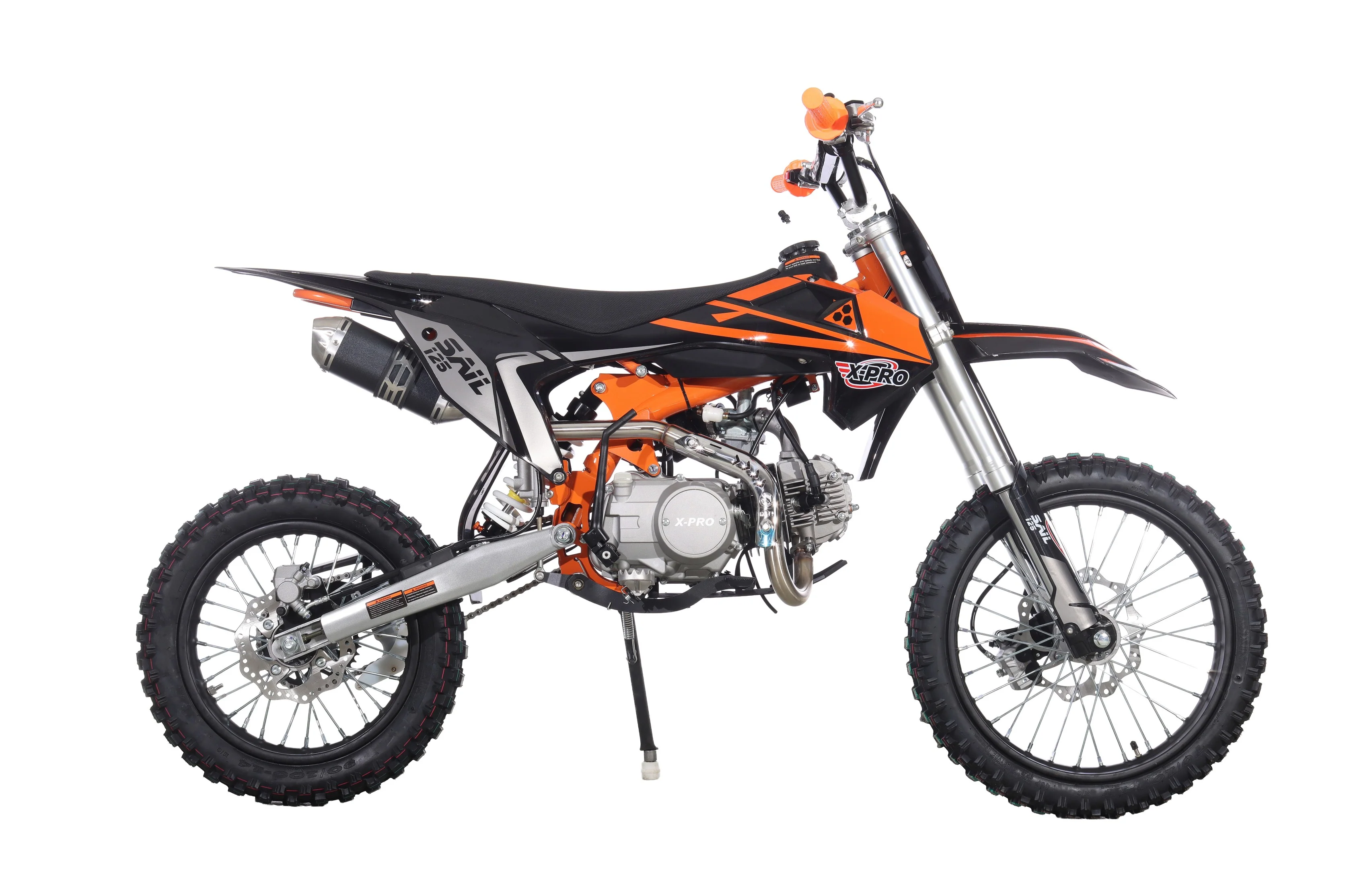 Free Shipping! X-PRO  Sail 125 125cc Dirt Bike with 4-speed Manual Transmission! Kick Start, Big 17in/14in Tires! Zongshen Brand Engine! - Image 28