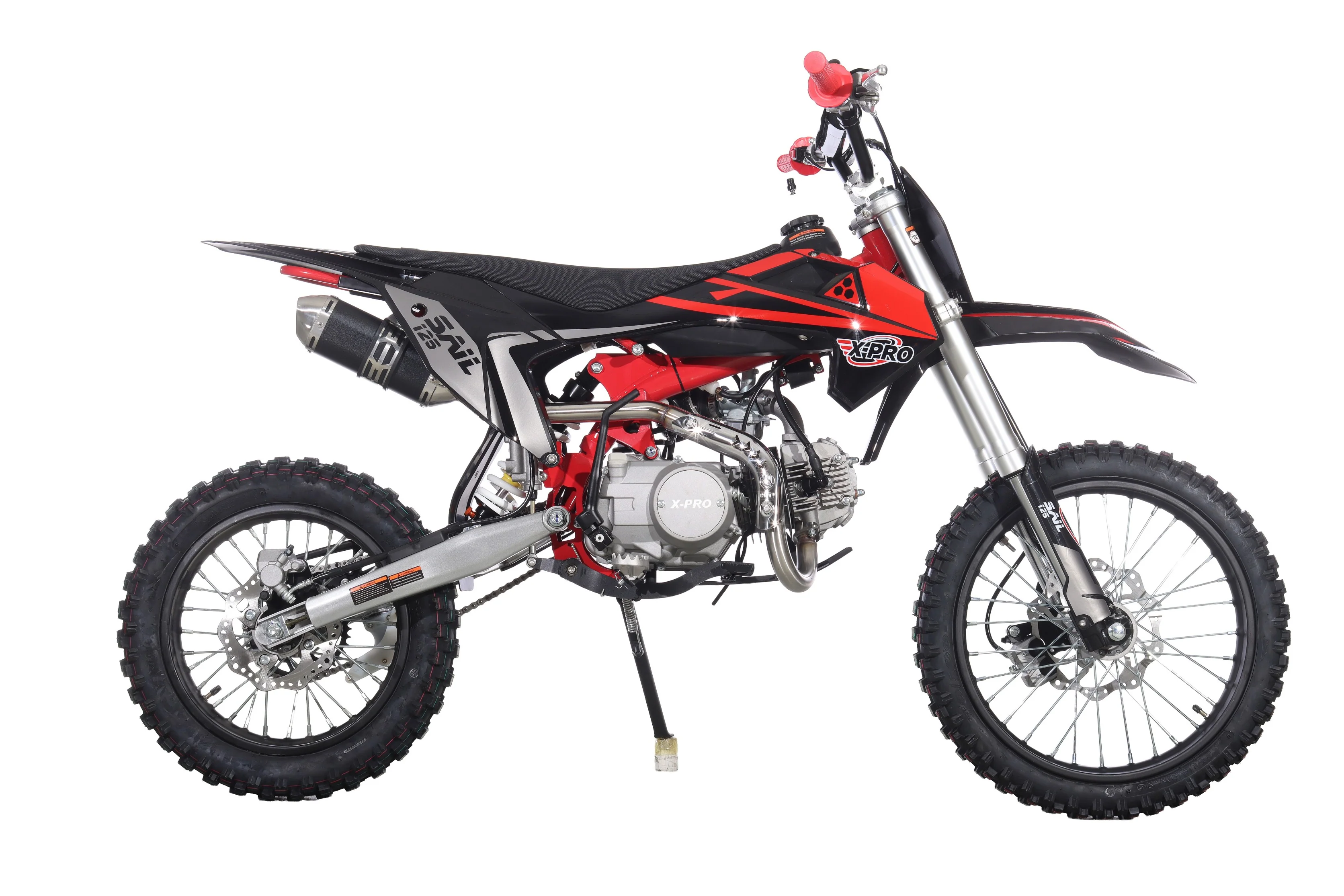 Free Shipping! X-PRO  Sail 125 125cc Dirt Bike with 4-speed Manual Transmission! Kick Start, Big 17in/14in Tires! Zongshen Brand Engine! - Image 36