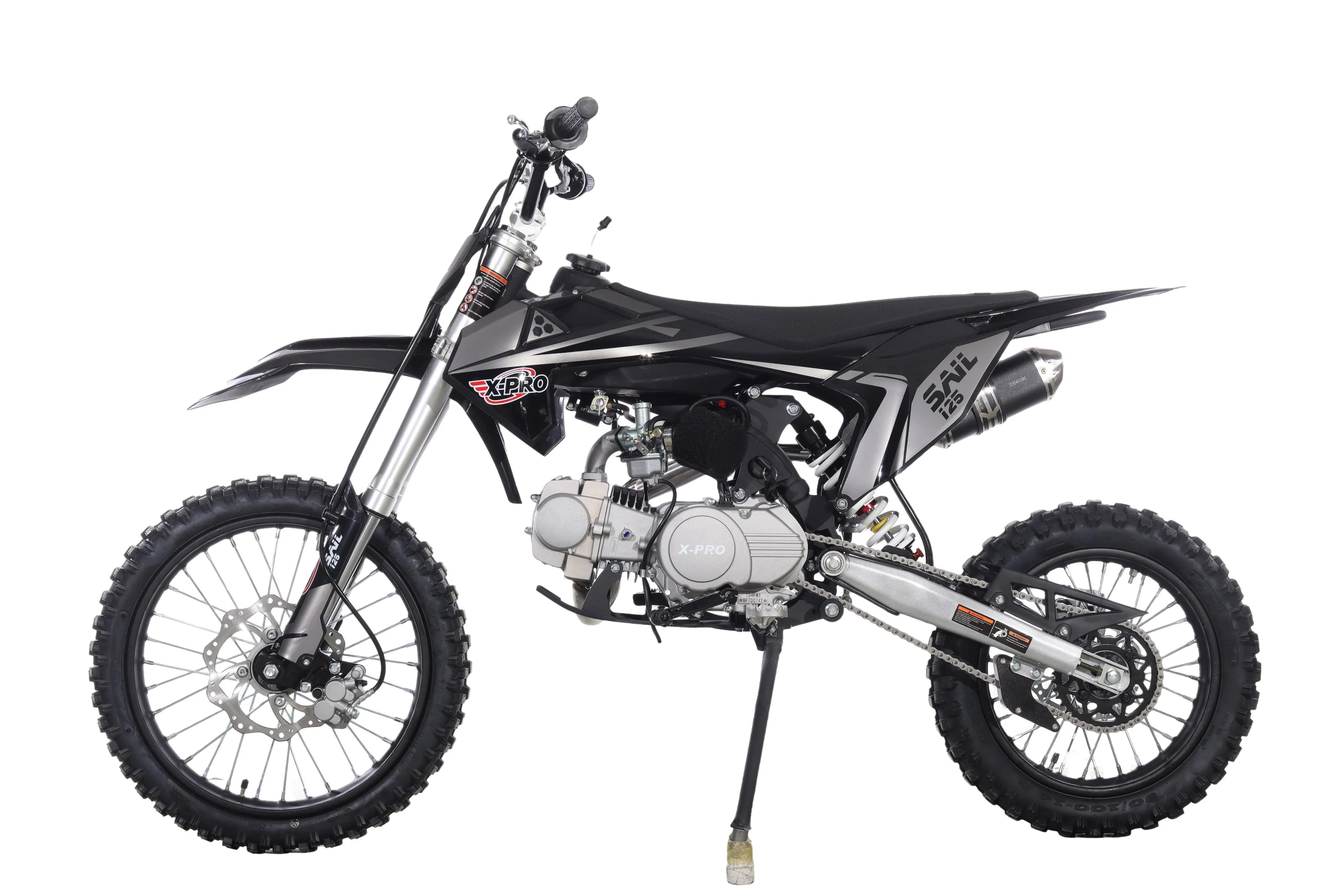 Free Shipping! X-PRO  Sail 125 125cc Dirt Bike with 4-speed Manual Transmission! Kick Start, Big 17in/14in Tires! Zongshen Brand Engine! - Image 8