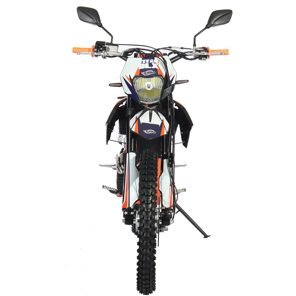 Free Shipping! X-PRO Titan 250 DLX 250cc Dirt Bike with All Lights and 5-Speed Manual Transmission,  Electric/Kick Start! Big 21in/18in Wheels! Zongshen Brand Engine! - Image 12