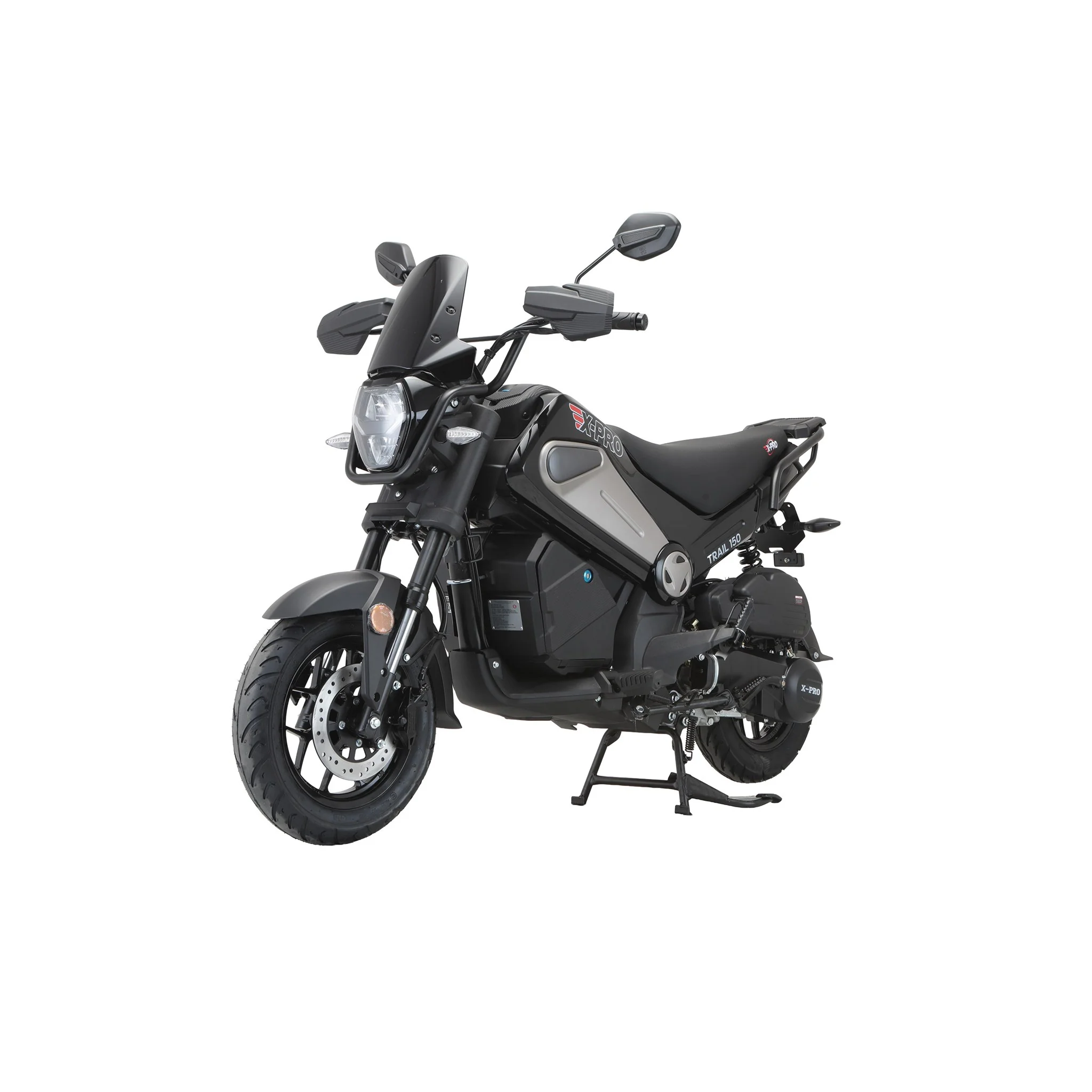 Free Shipping! X-PRO Trail 150 Motorcycle with Automatic Transmission, Electric/Kick Start! 12"/10" Aluminum Wheels! LED Lights! - Image 12