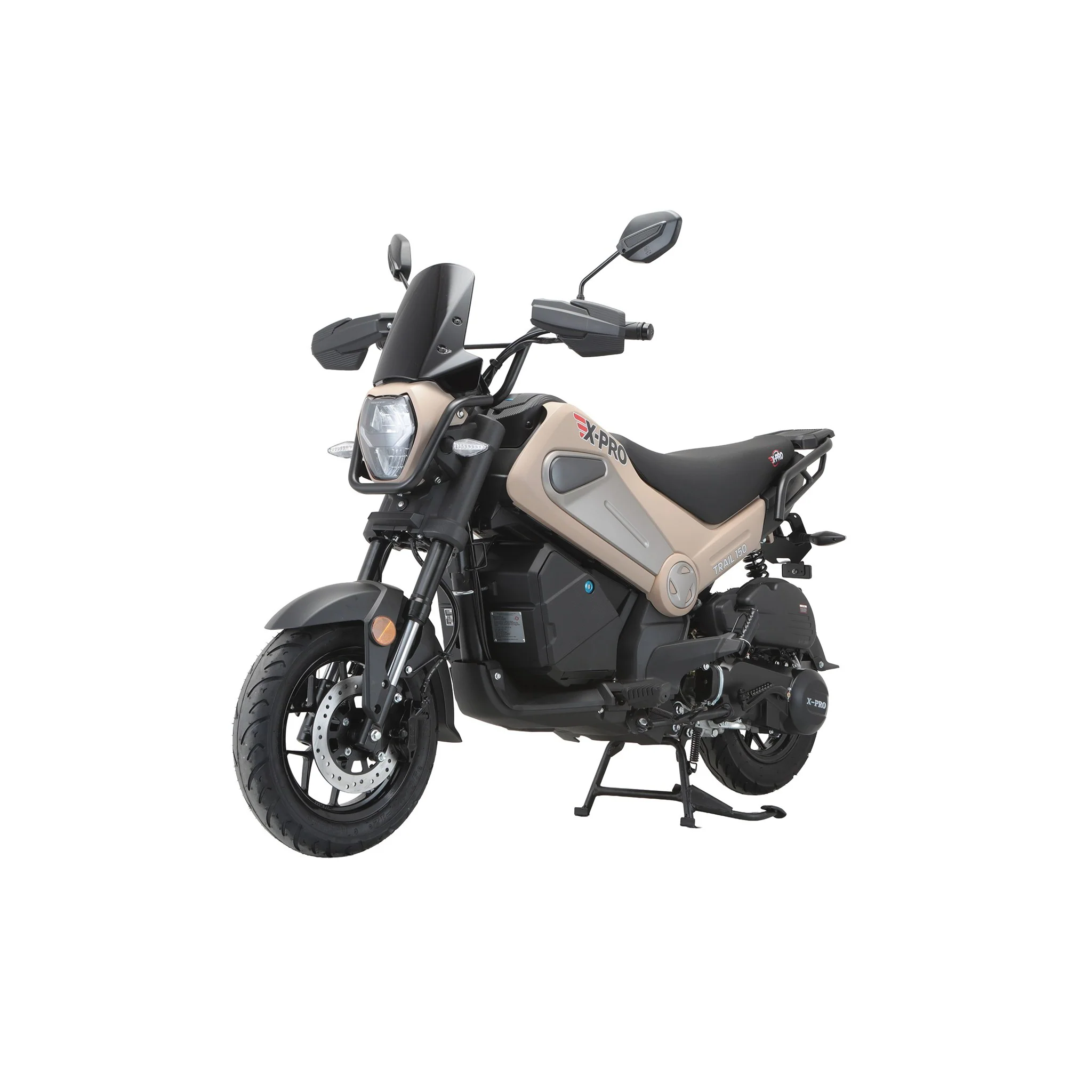 Free Shipping! X-PRO Trail 150 Motorcycle with Automatic Transmission, Electric/Kick Start! 12"/10" Aluminum Wheels! LED Lights! - Image 21