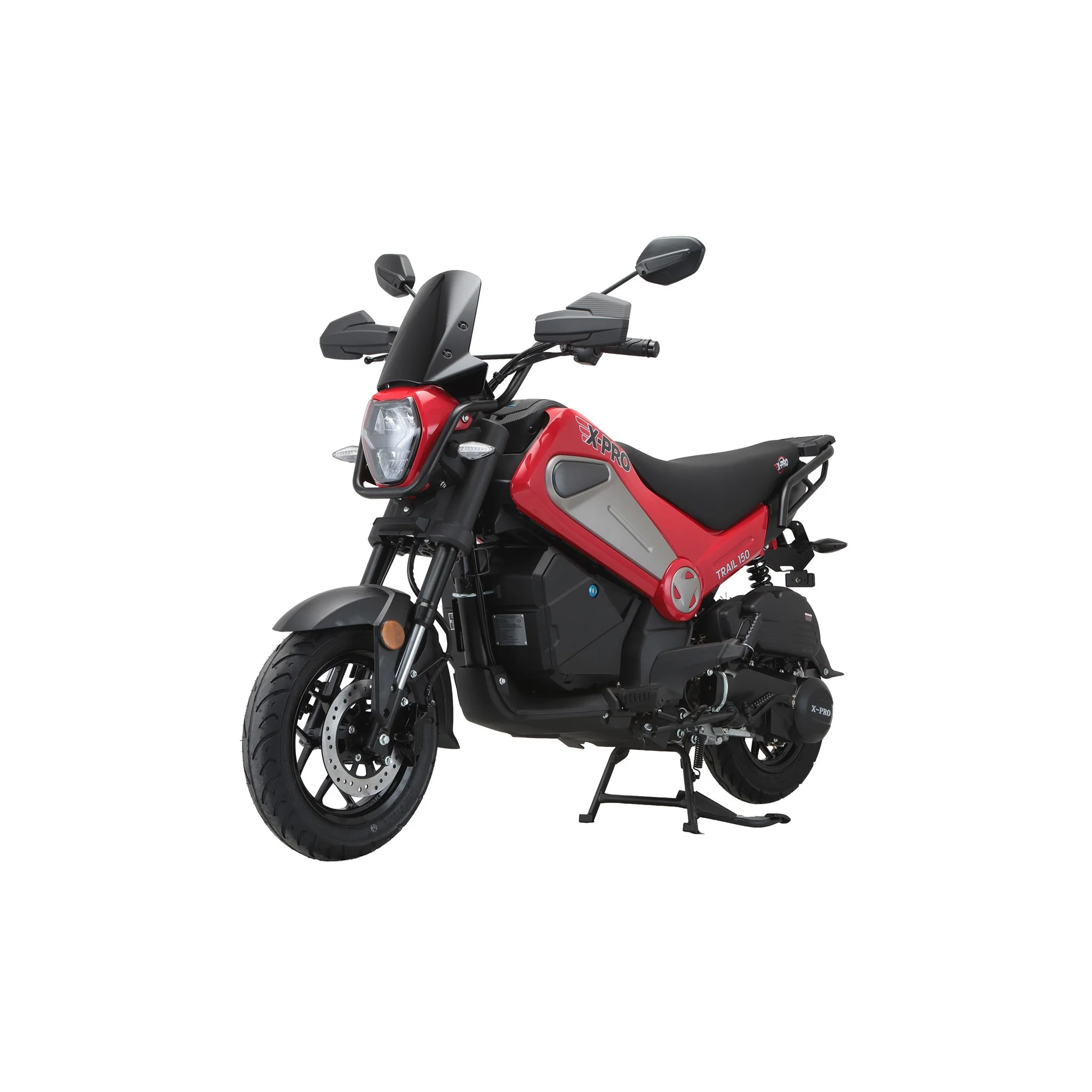 Free Shipping! X-PRO Trail 150 Motorcycle with Automatic Transmission, Electric/Kick Start! 12"/10" Aluminum Wheels! LED Lights! - Image 22