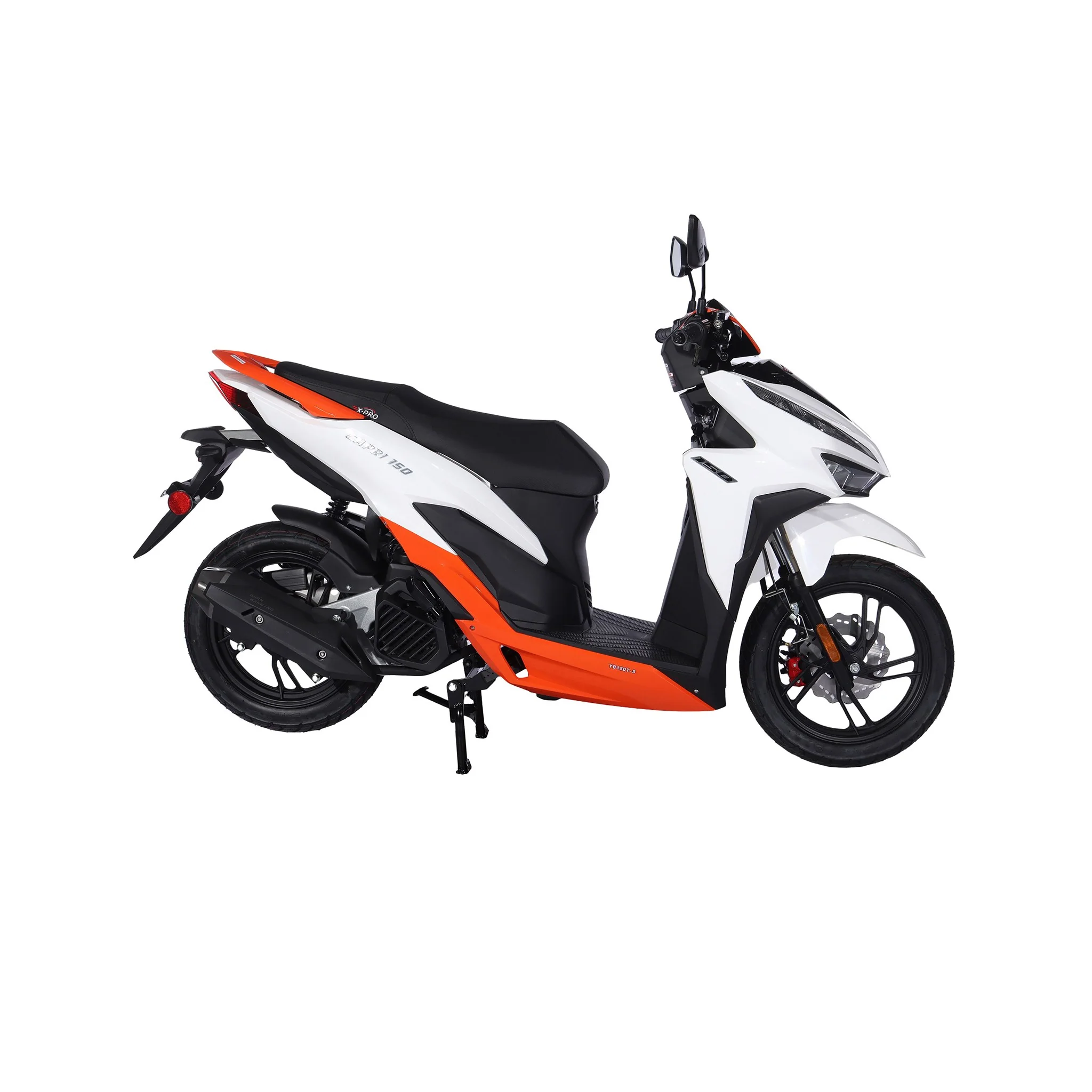 Free Shipping! X-PRO Capri 150cc Moped Scooter with 14in Aluminum Wheels, Electric/Kick Start! Large LED Lights! - Image 16