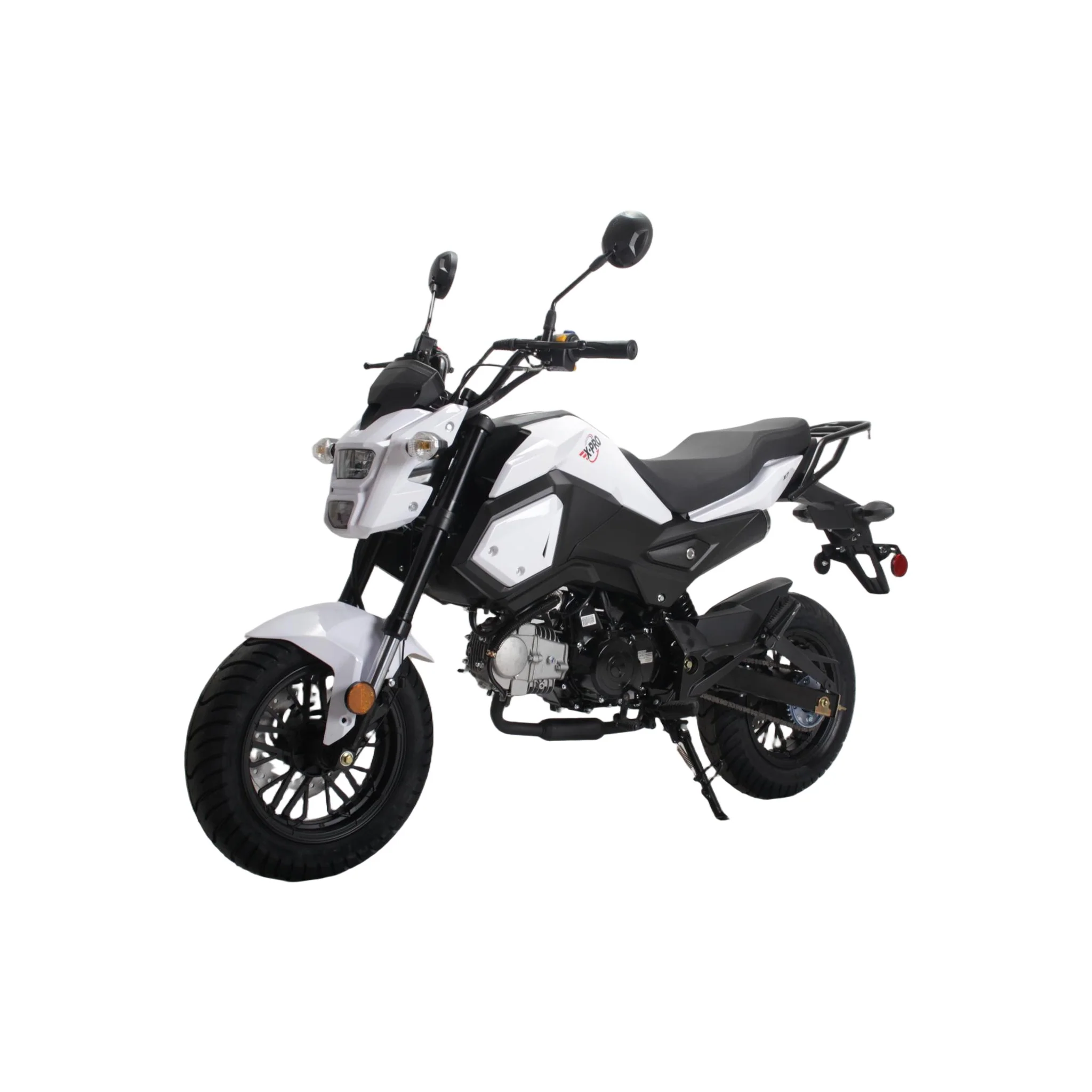 Free shipping! X-PRO 125cc Vader Motorcycle with Manual Transmission, Electric Start! Dual Headlights! Big 12in Wheels! - Image 13