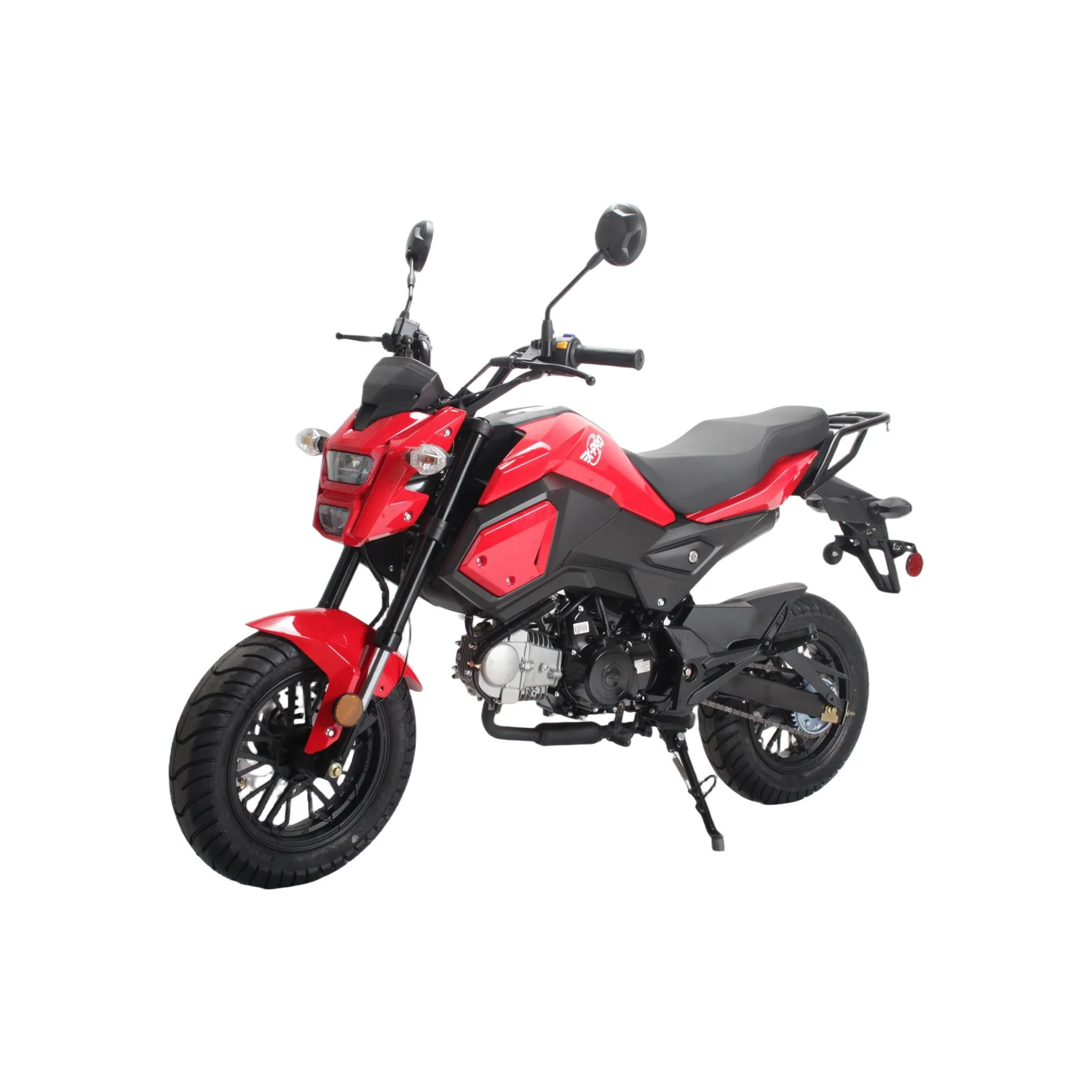 Free shipping! X-PRO 125cc Vader Motorcycle with Manual Transmission, Electric Start! Dual Headlights! Big 12in Wheels! - Image 21