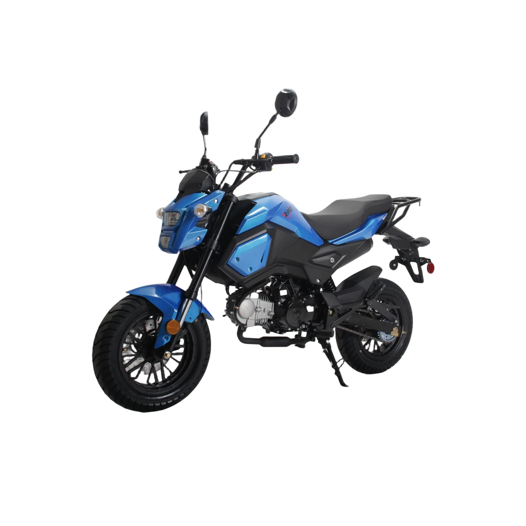 Free shipping! X-PRO 125cc Vader Motorcycle with Manual Transmission, Electric Start! Dual Headlights! Big 12in Wheels! - Image 22