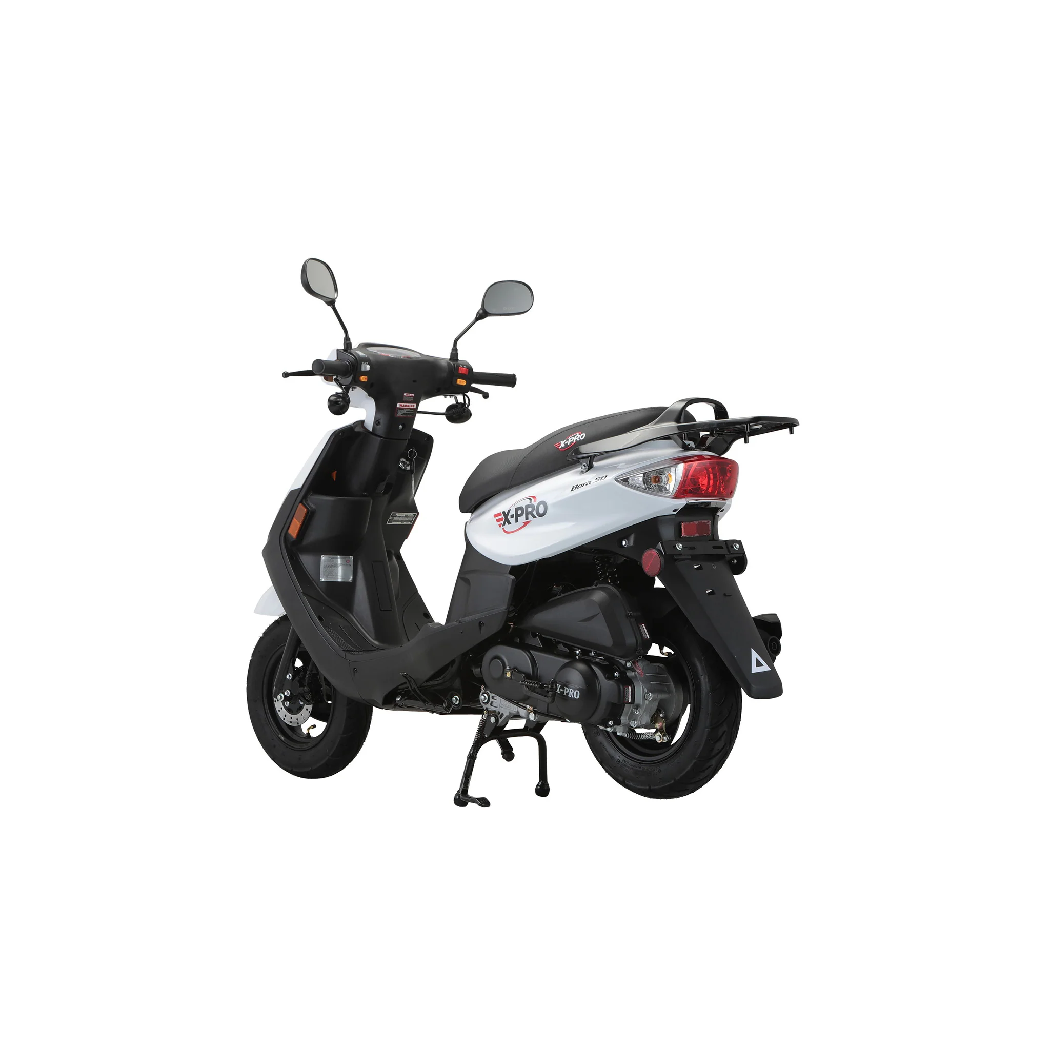 Free Shipping! X-PRO Bora 50cc Moped Scooter with 10" Aluminum Wheels, Electric/Kick Start! - Image 17