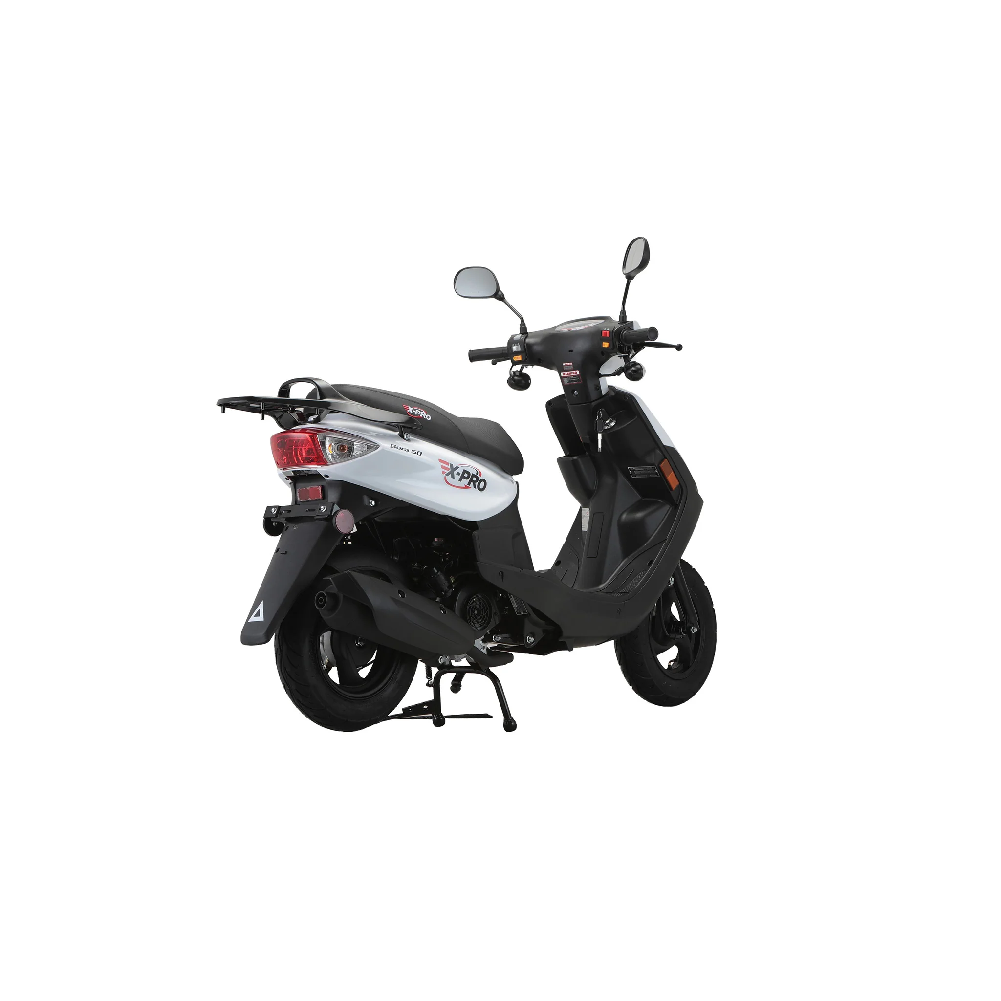 Free Shipping! X-PRO Bora 50cc Moped Scooter with 10" Aluminum Wheels, Electric/Kick Start! - Image 18
