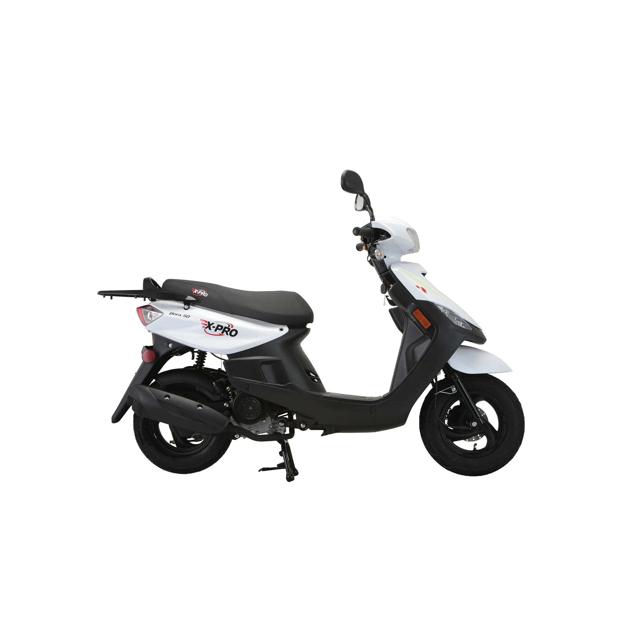 Free Shipping! X-PRO Bora 50cc Moped Scooter with 10" Aluminum Wheels, Electric/Kick Start! - Image 19
