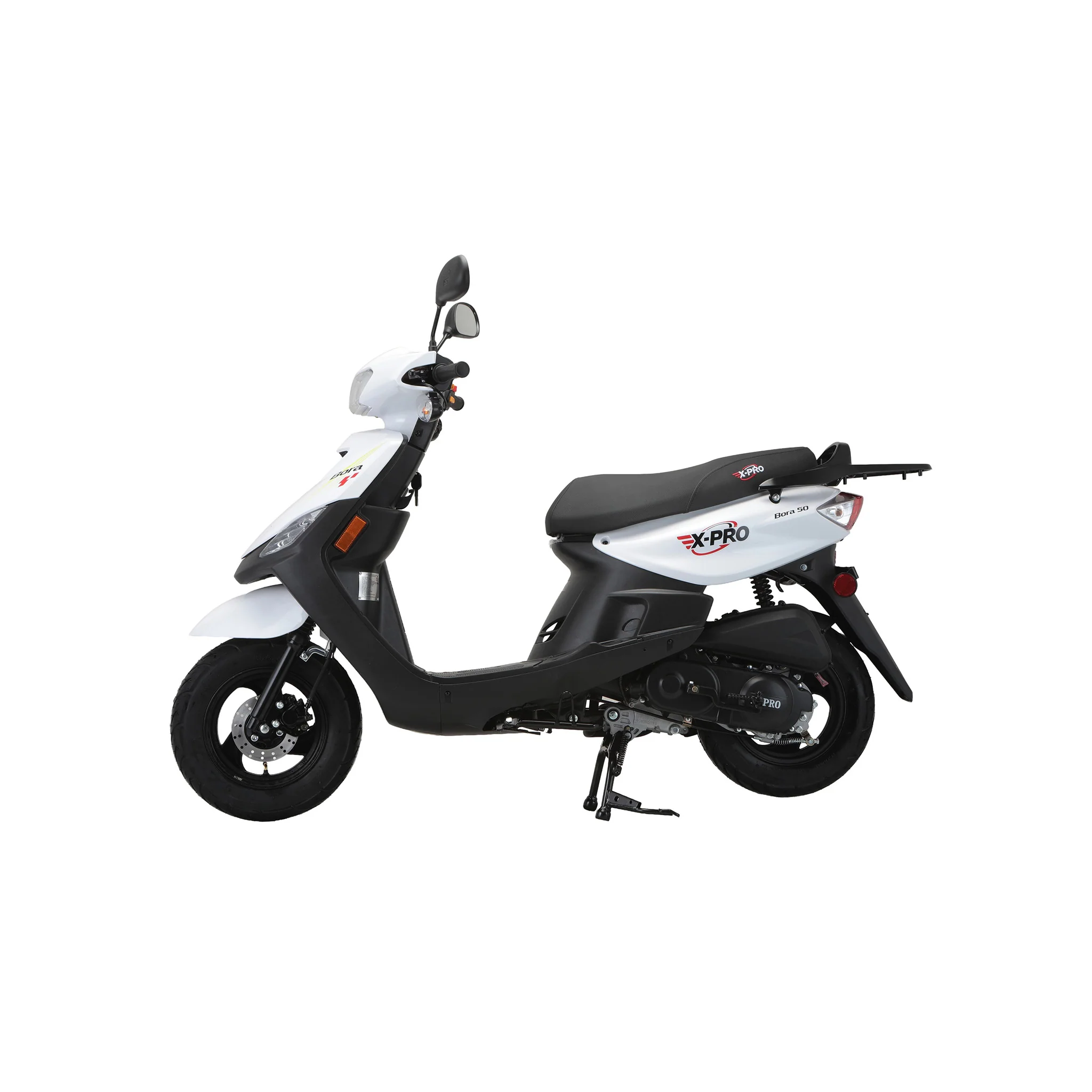Free Shipping! X-PRO Bora 50cc Moped Scooter with 10" Aluminum Wheels, Electric/Kick Start! - Image 22
