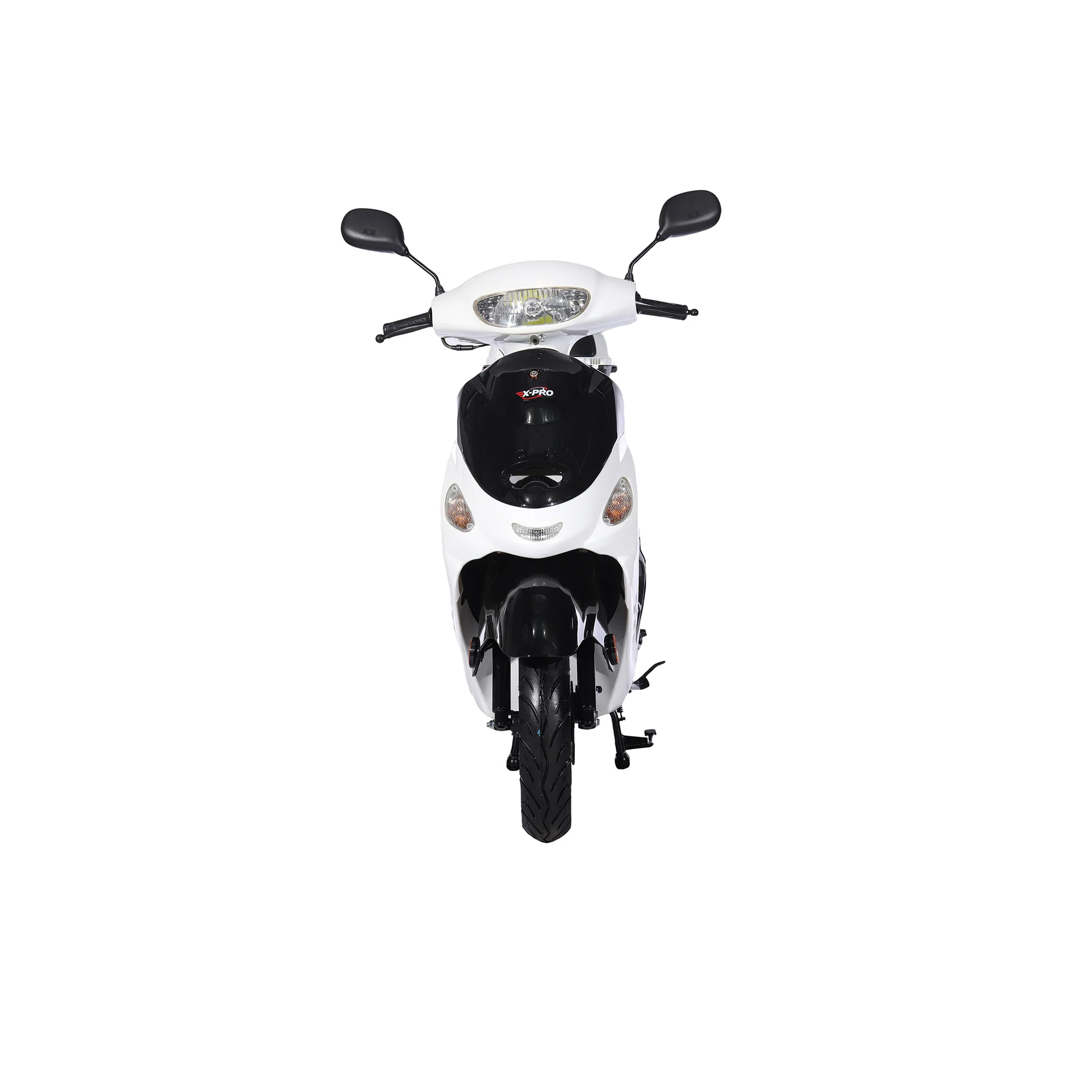 Free Shipping! X-PRO Milos 50cc Moped Scooter with 10in Aluminum Wheels, Rear Trunk, Electric/Kick Start! Large LED Headlight! - Image 14