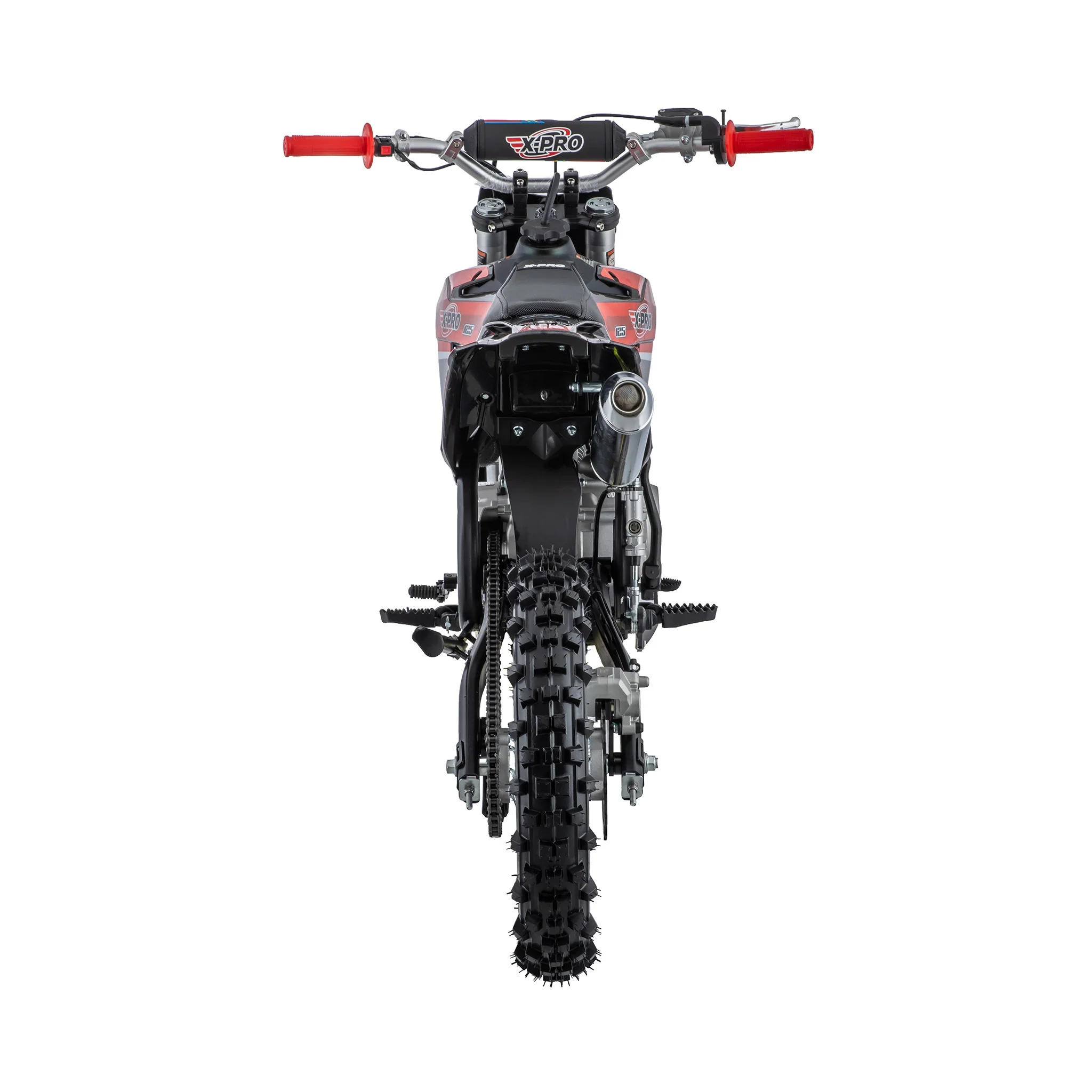 Free Shipping! X-PRO X9 125cc Dirt Bike with 4-Speed Manual Transmission, Kick Start, Big 17in/14in Tires! Zongshen Brand Engine! - Image 18