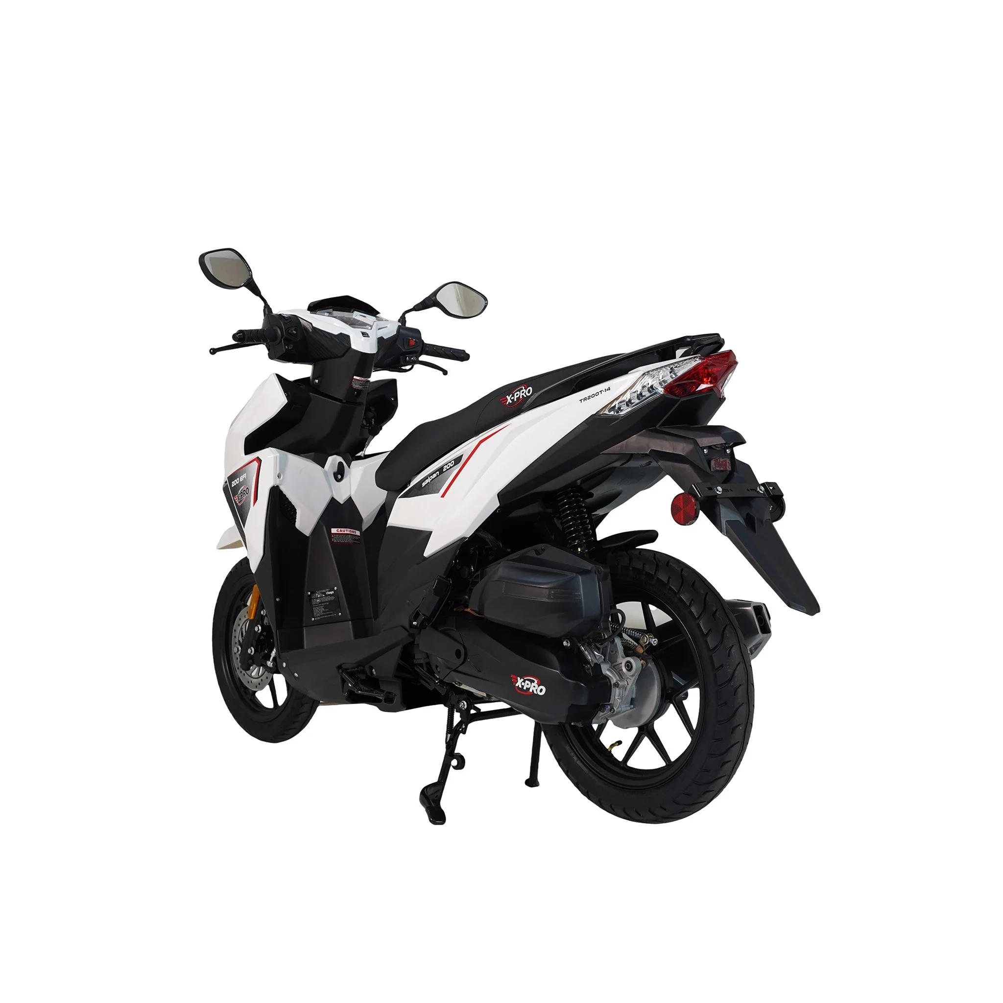 Free Shipping! X-PRO Saipan 200 EFI Electronic Fuel Injection Scooter with CVT Transmission, 14" Alloy Wheels, LED Headlights! - Image 19